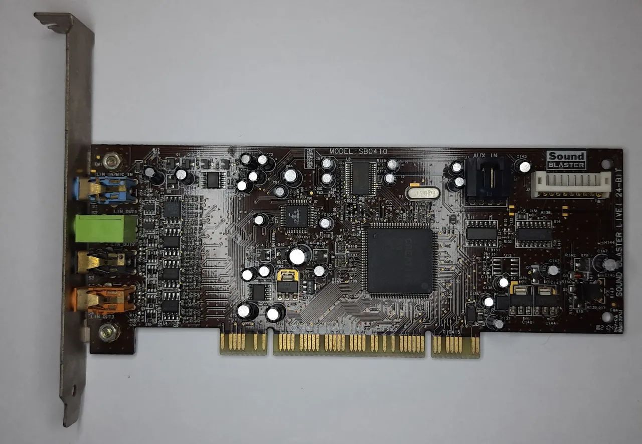Sound blaster live 24 bit