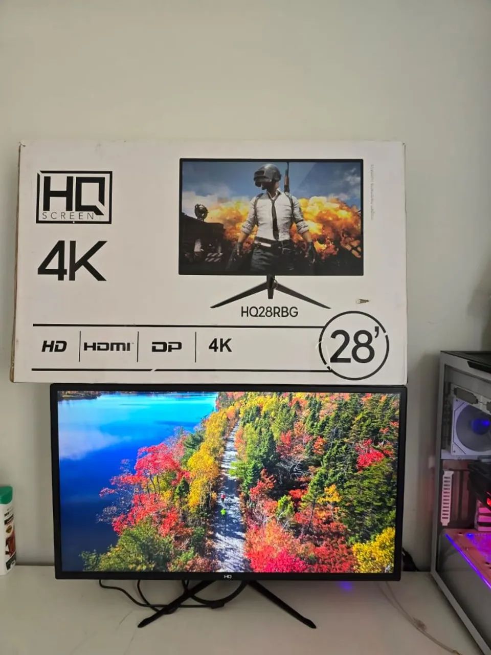 Monitor HQ 28 polegadas 4k 60Hz - Foto 5
