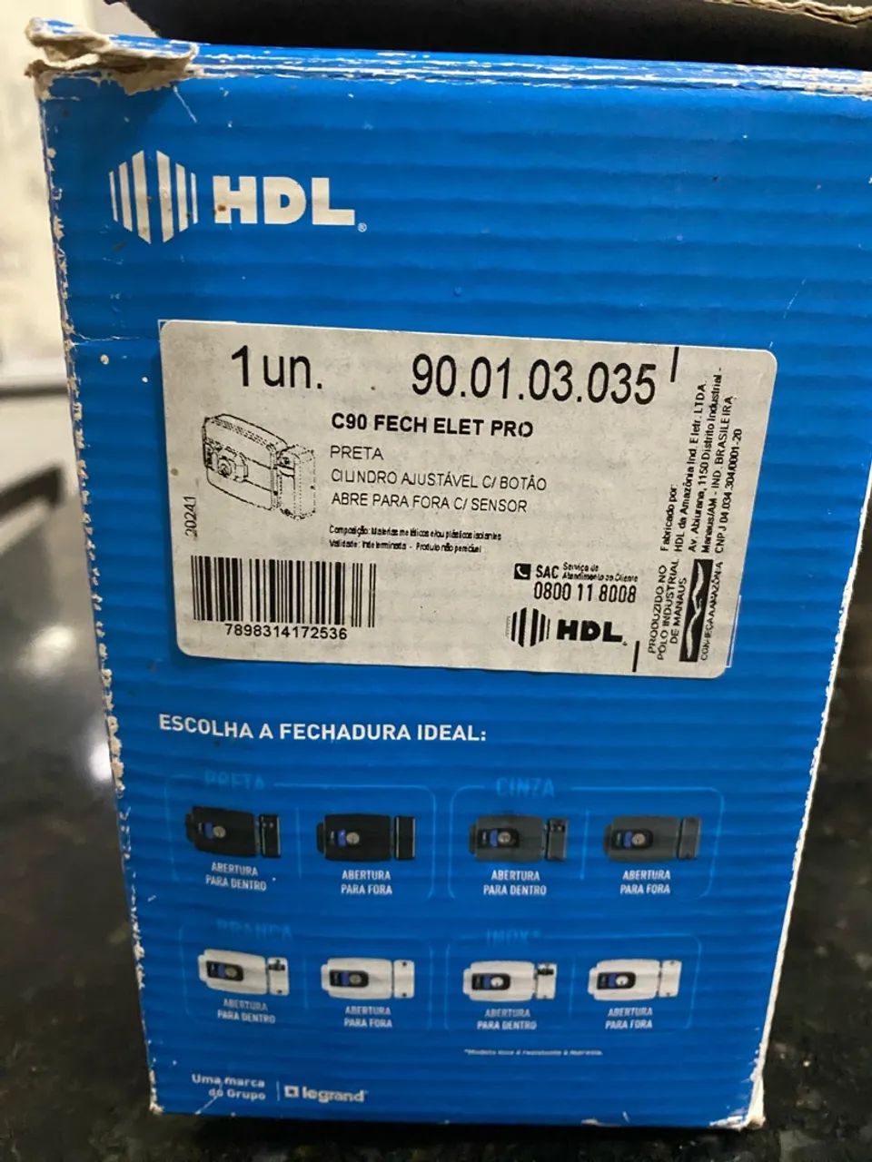 Fechadura HDL EXTERNA C-90 PRO - Foto 3