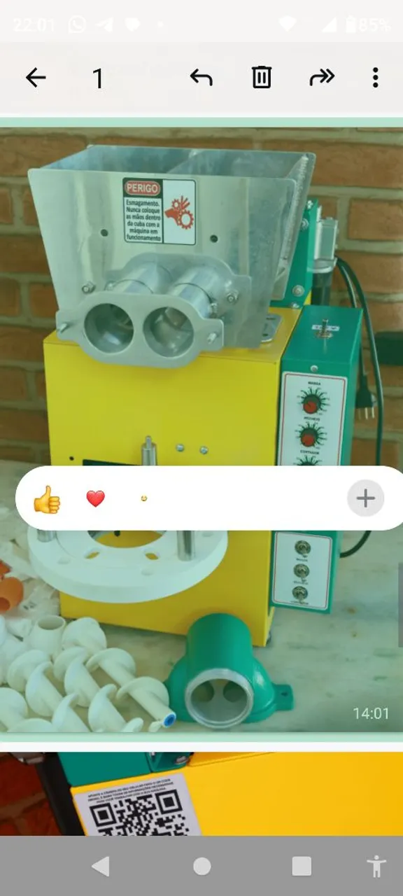 Máquina para fazer macarrão e massas