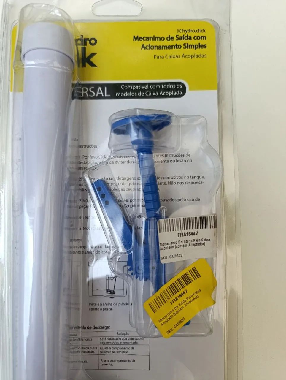 Mecanismo de Saída para Caixa Acoplada Hydro Click - Foto 2