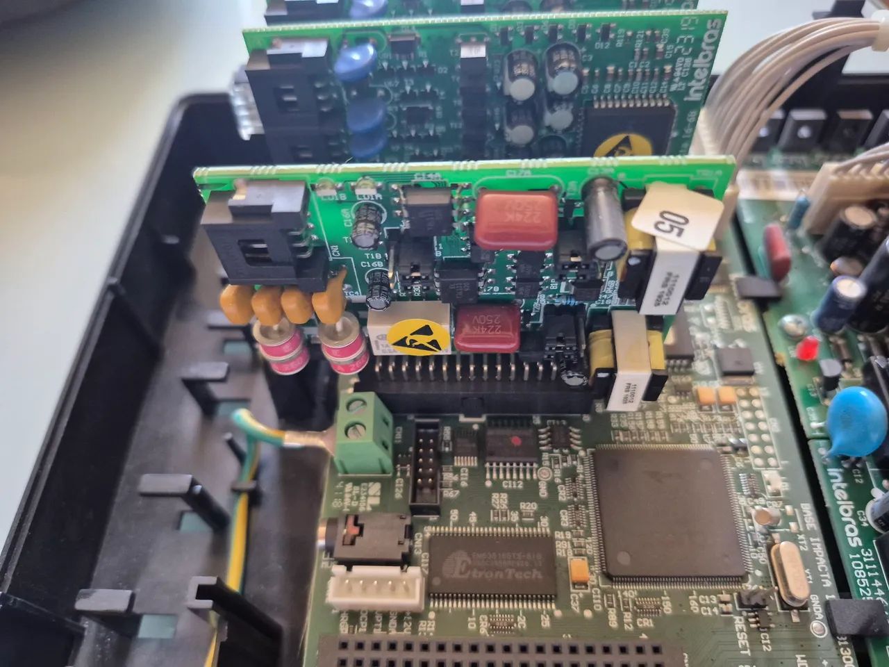 Central PABX Intelbras impactando 16 - Foto 4