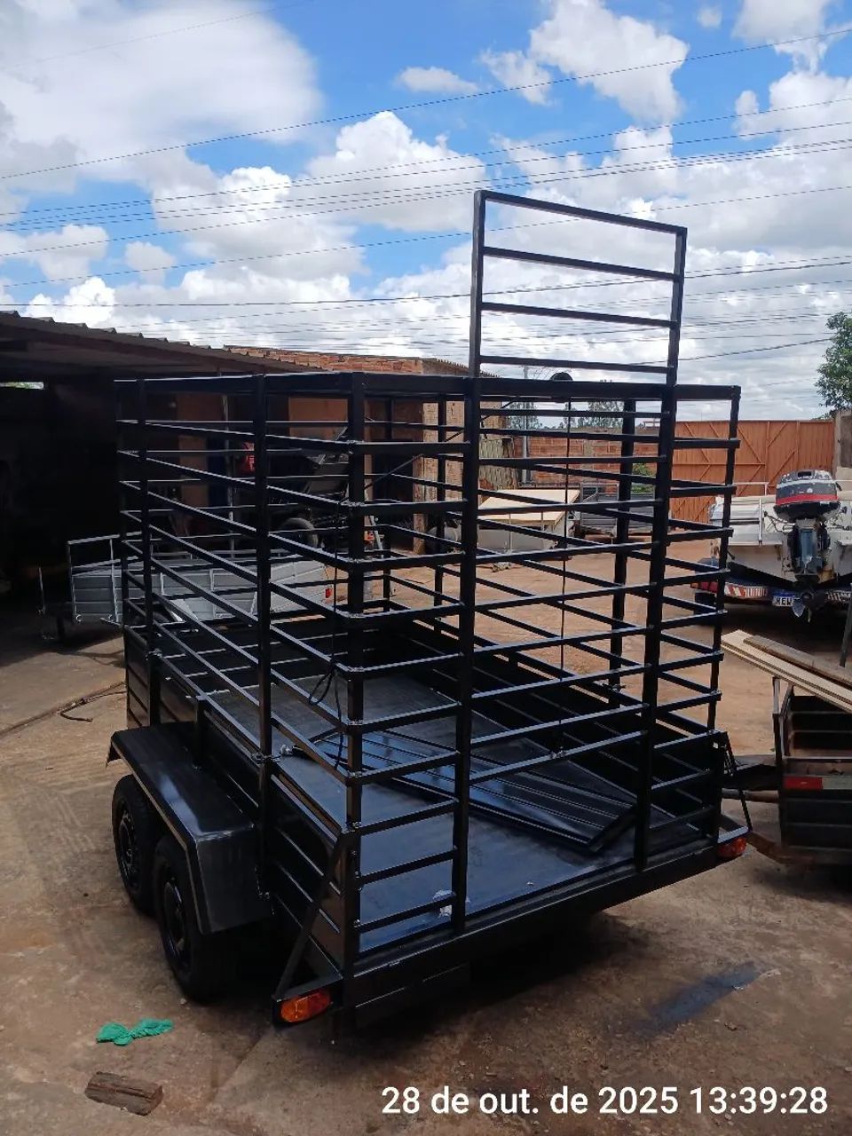 CARRETINHA GAIOLA NOVA REFORÇADA  - Foto 4