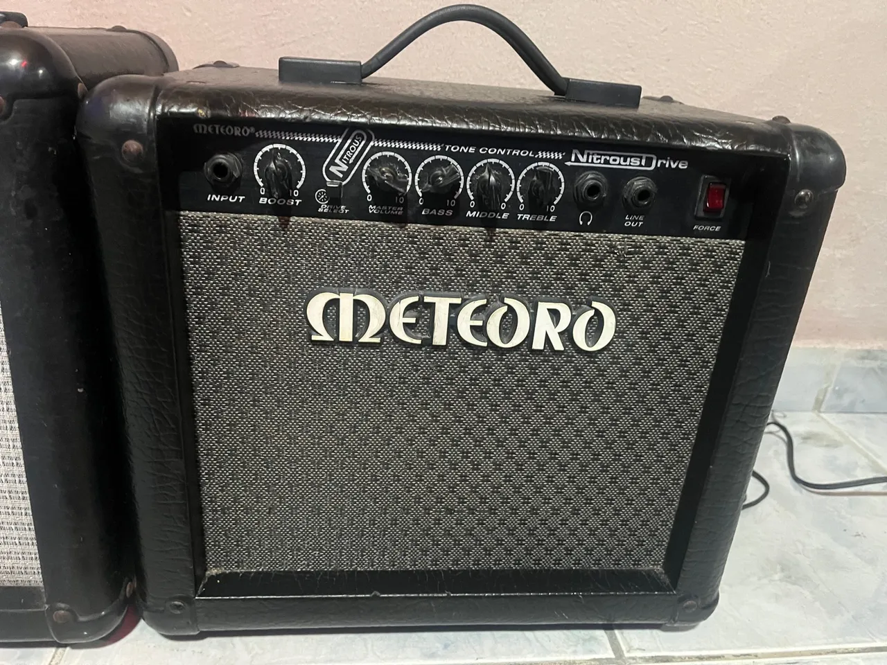 Amplificador Meteoro Nitro Drive seminova promocional top