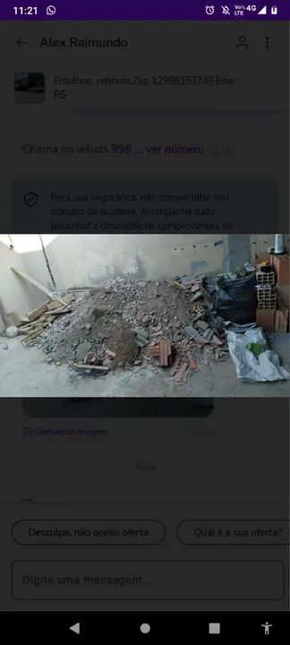 Retirada de entulhos. Serviços  - Foto 5