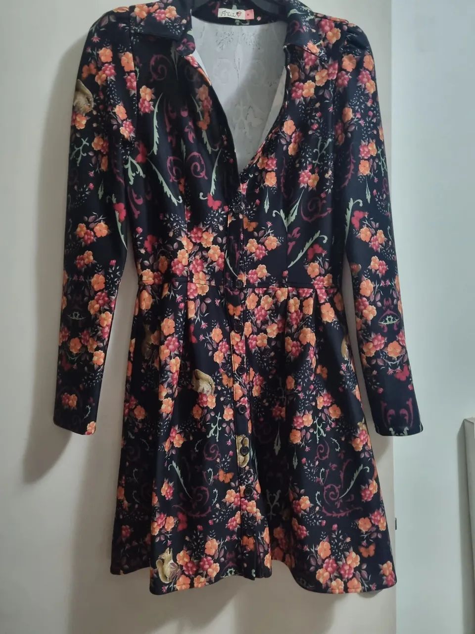 Vestido manga longa antix m - Foto 4