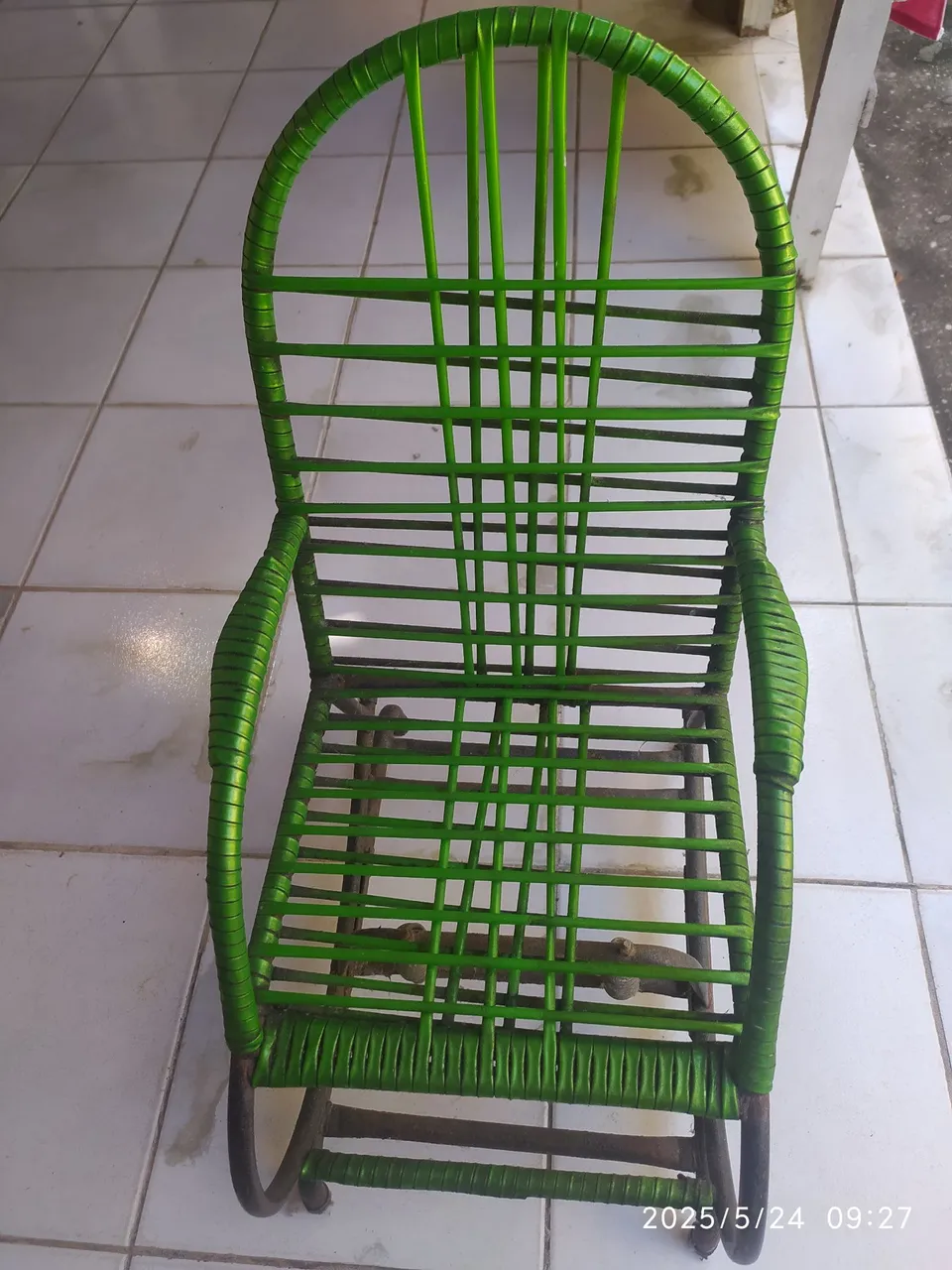Cadeira de Escritório Vintage Verde