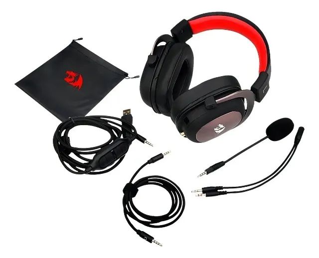 Redragon Gamer Zeus 2 H510 Surround 7.1 Fone de ouvido gamer Profissional - Foto 5