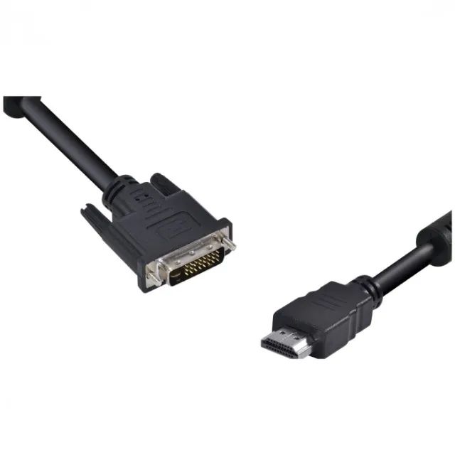 Cabo Hdmi Macho para Dvi-d 24+1 Pinos 2 Metros  Hdmi-2 (Entrega Grátis)  - Foto 2