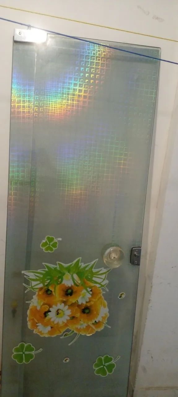 Porta de Segurança em Vidro Temperado