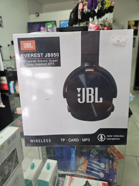 Fone de Ouvido JBL Everest JB950 Wireless Stereo Super Bass