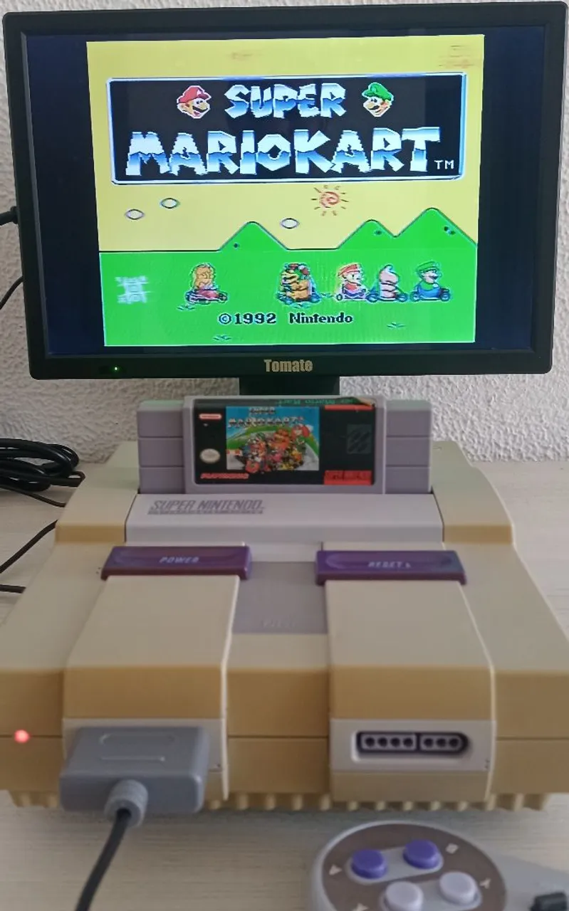 Super Mario Kart para Super Nintendo