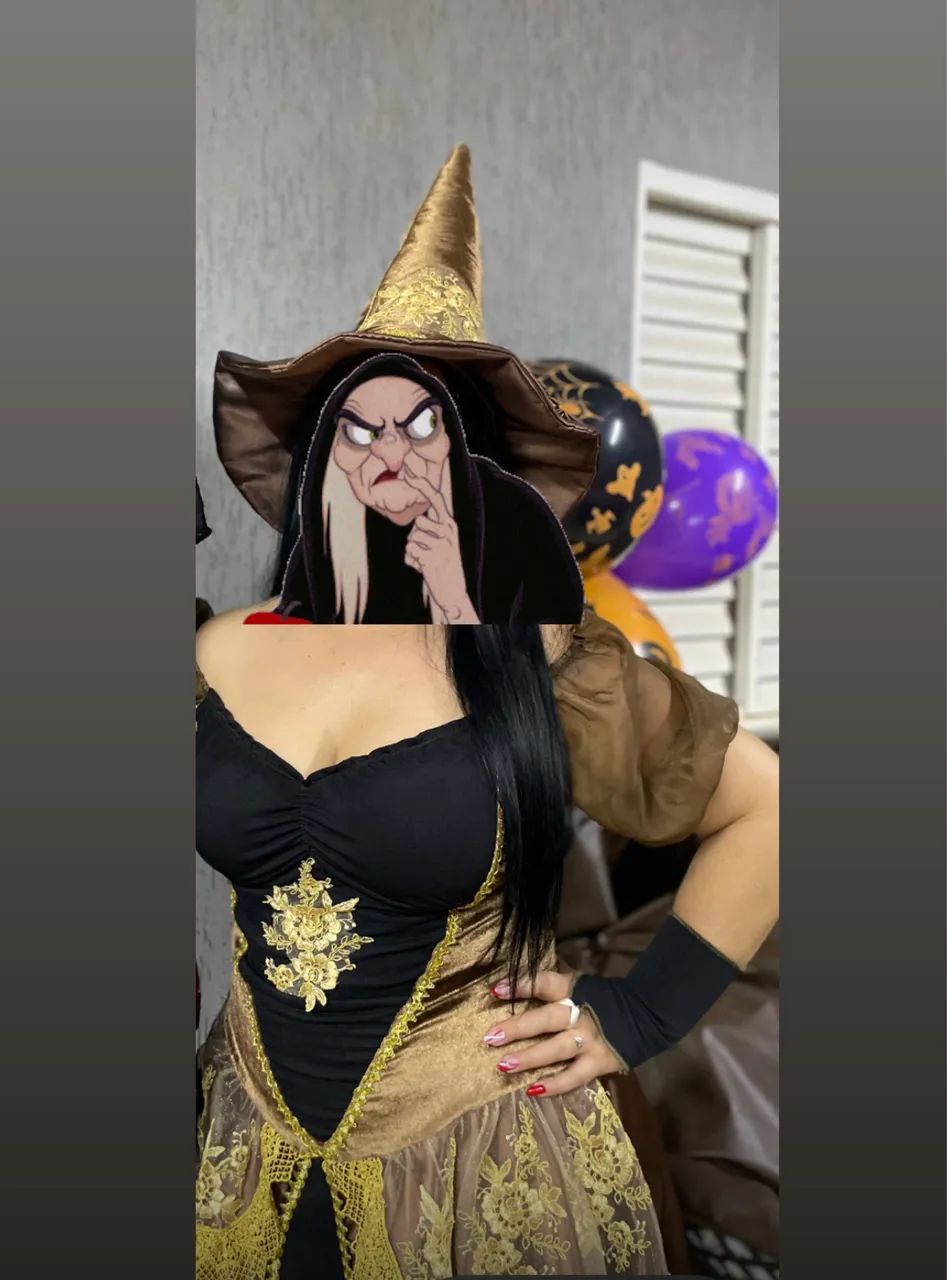 Fantasia/ vestido bruxa - Foto 2