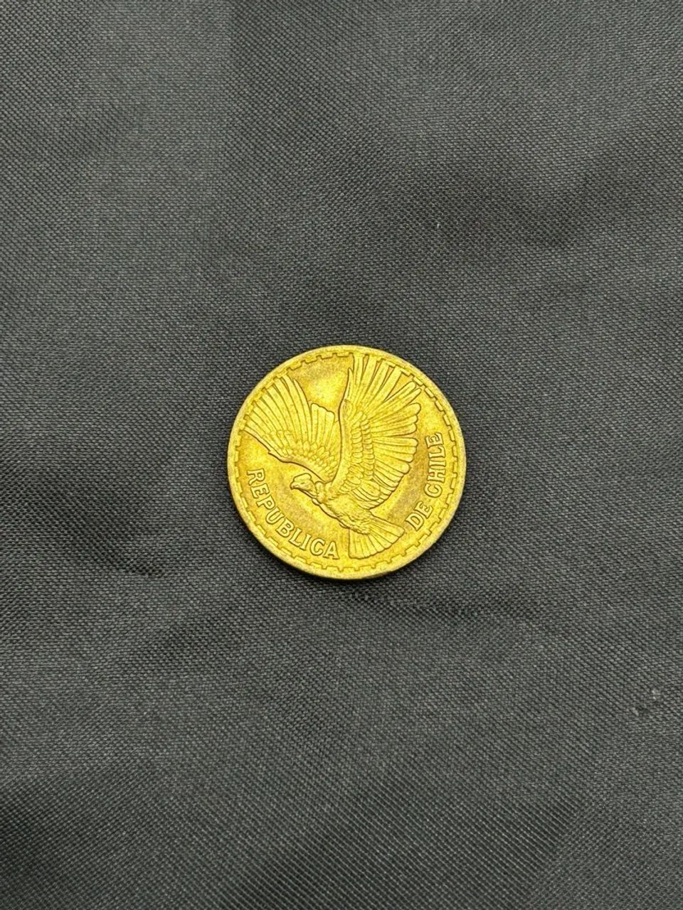 Moedas Chilenas Antigas Colecionáveis kit com 5 - Foto 4