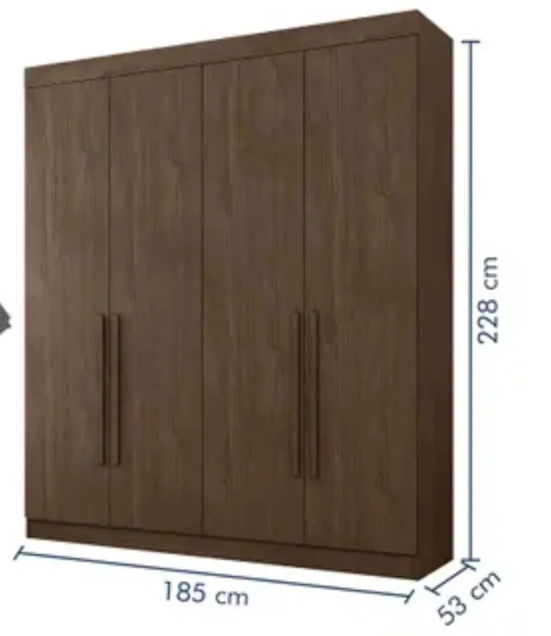 Guarda Roupa 100%Mdf Novo 