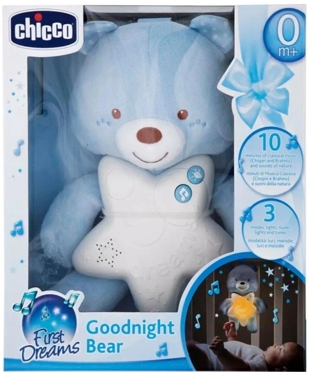 Ursinho Chicco Goodnight Bear - First Dreams  - Foto 2