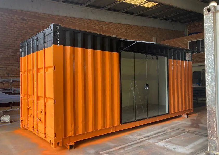 Aluguel container loja e mini mercado, escritório 