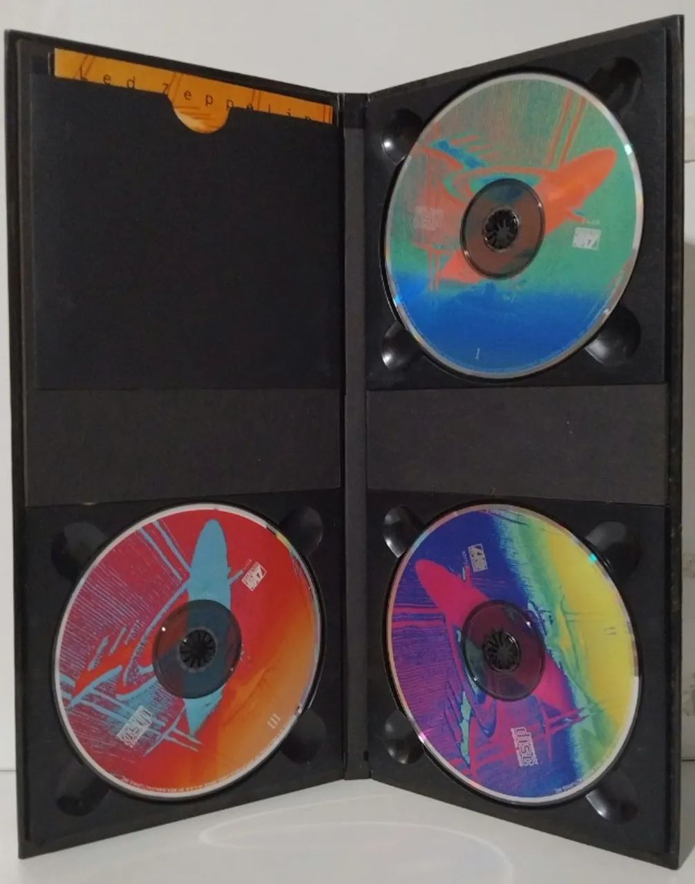 Cd Box Led Zeppelin - Remasters 3 Cd - 1990/92 - Importado - Foto 4