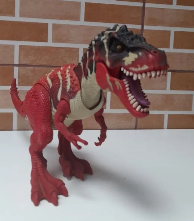 dinossauro chap mei read devil t- rex articulável-conservado
