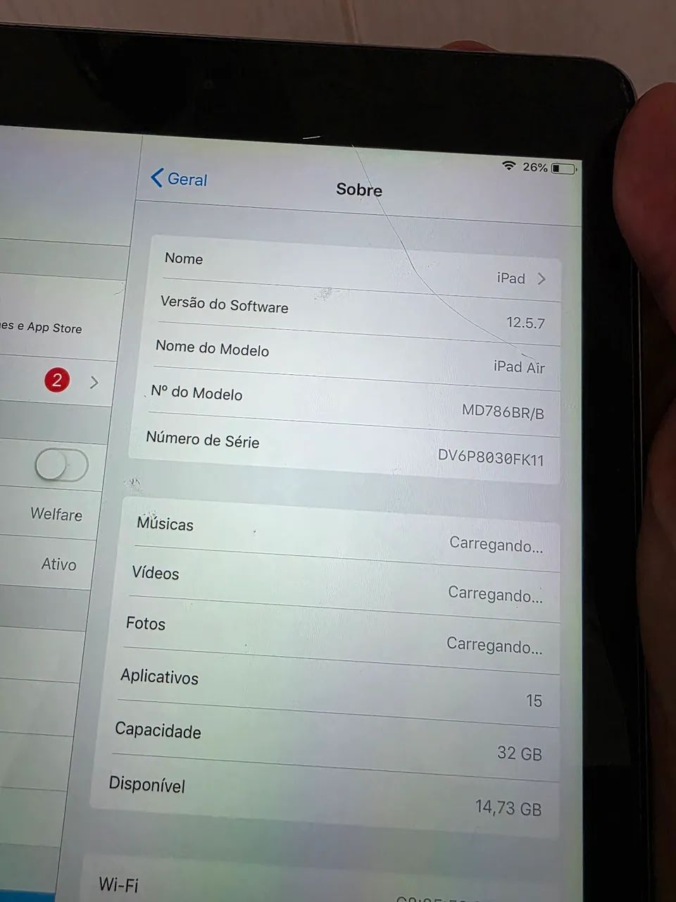 iPad Air 32gb preto Wifi - Foto 6