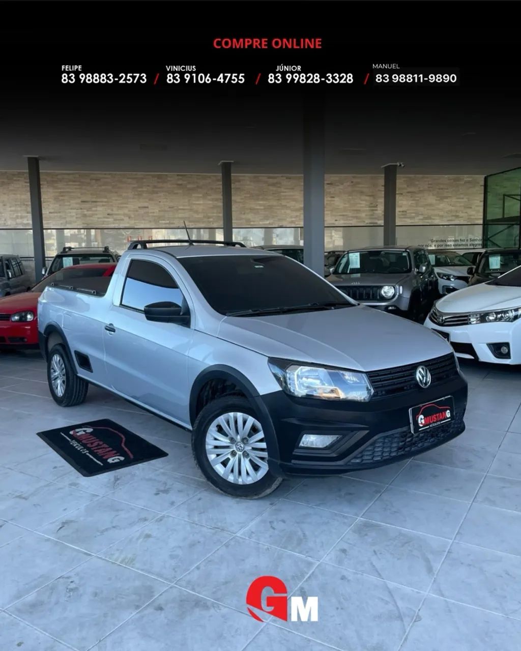 Volkswagen Saveiro Robust CS 1.6 2023 (EXTRA!) - Foto 3