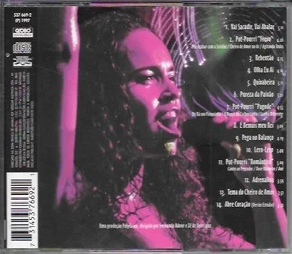 CD: Cheiro de Amor ao vivo (música latina romântica, axé, samba, pop, frevo, pagode) - Foto 3