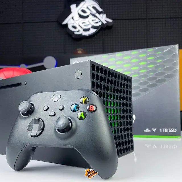 Xbox Series X | Ultra Rápido 1TB SSD | Gráficos 4K e Alta Performance! Lacrado!