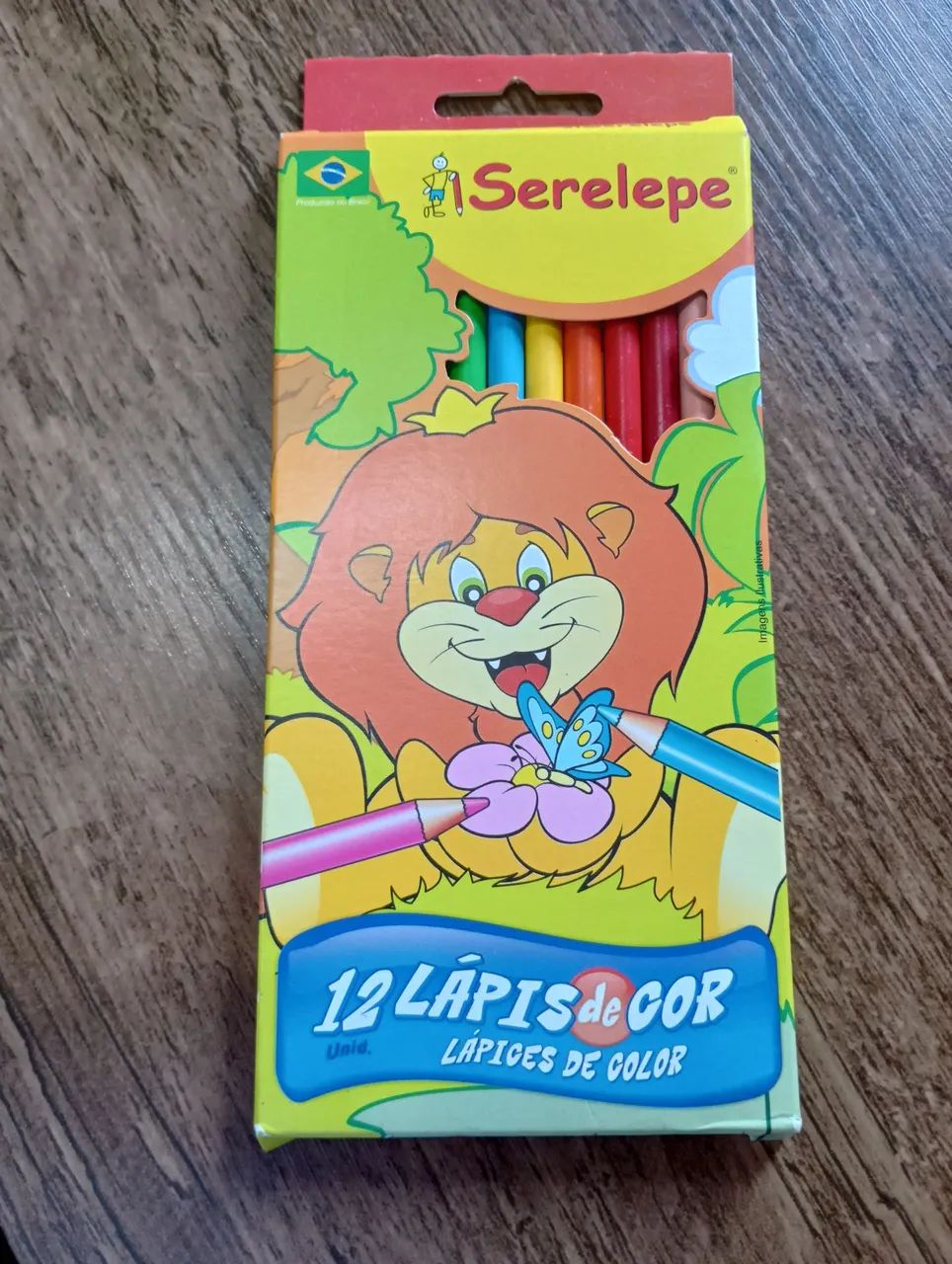 Lápis de Cor Premium Antibacteriano 12 Cores Vibrantes - Foto 3
