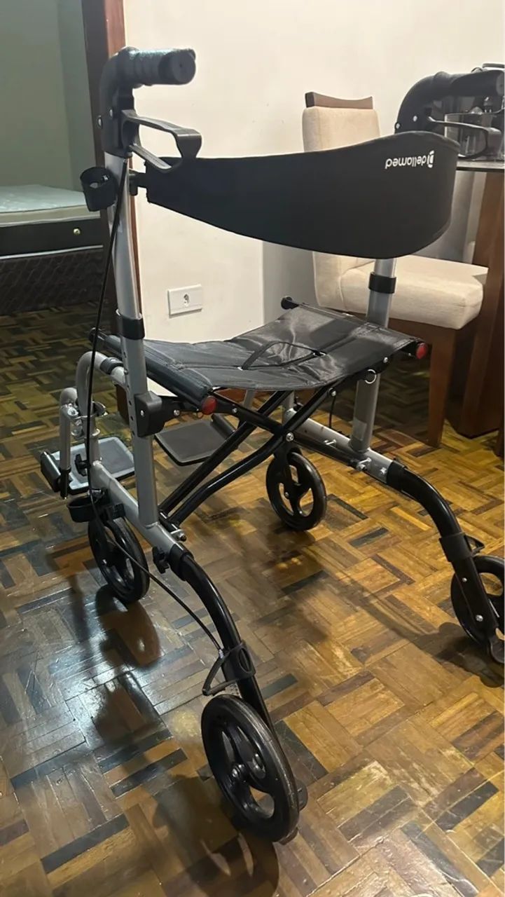 Apoio para os pés de cadeira de rodas - Foto 5