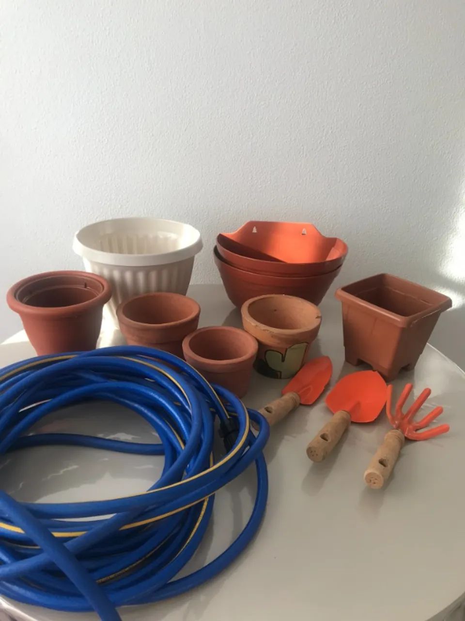 Vasos, Mangueira, Instrumentos Jardinagem, Kit COMPLETO PARA JARDINAGEM!