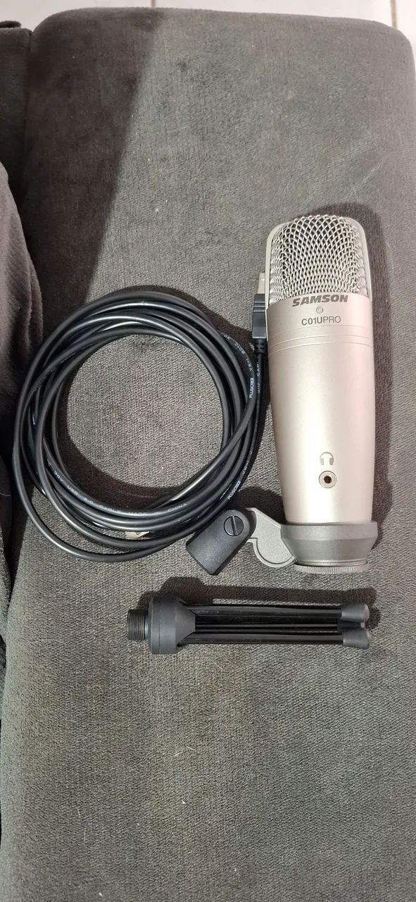 MICROFONE SAMSON C01UPRO USB + BRINDE - Foto 3
