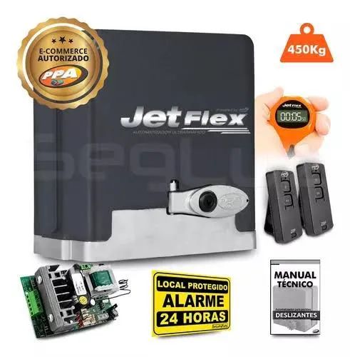 Motor para Portão Automático Jet Flex 450kg - Novo 