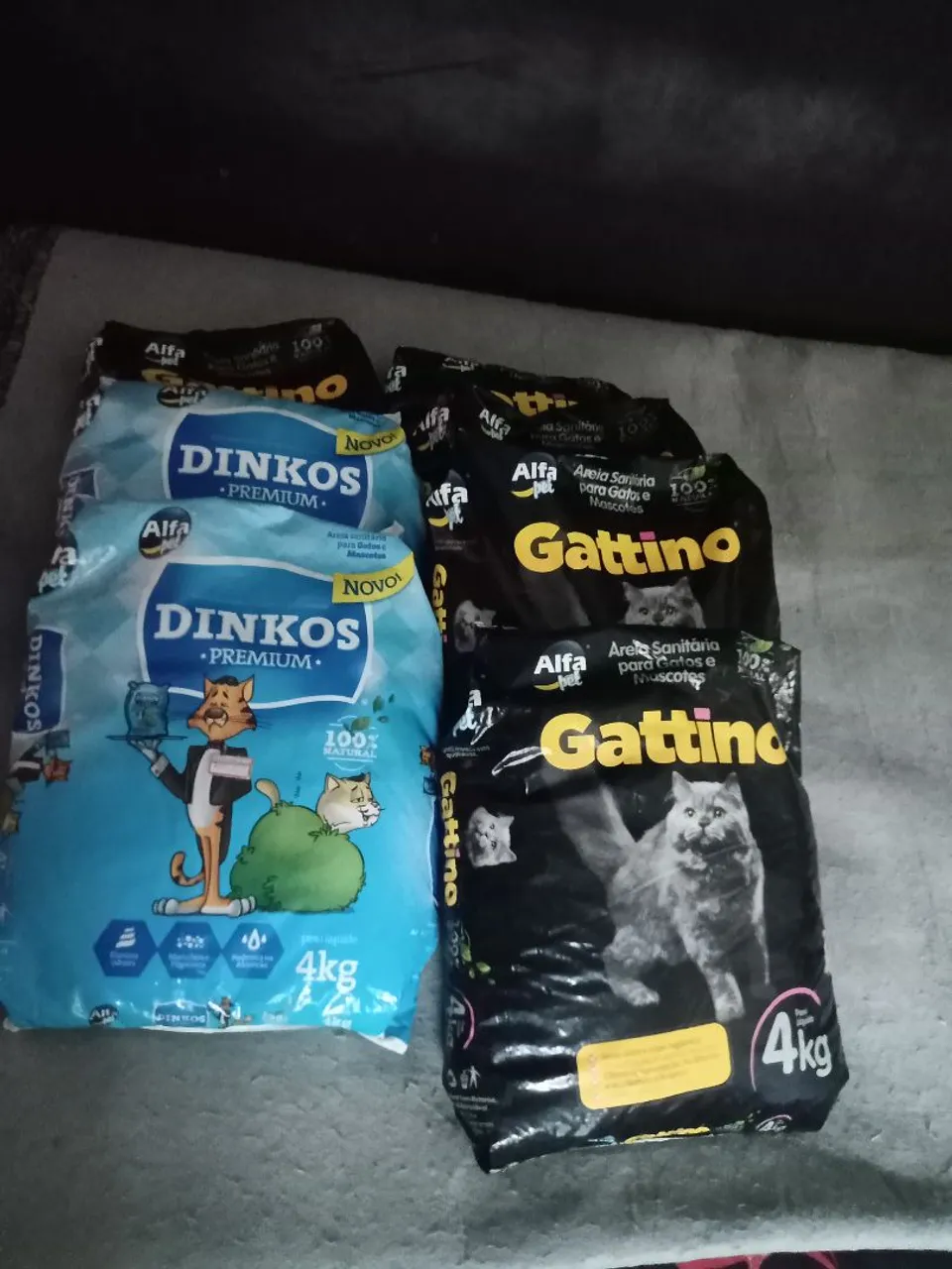 Areia Sanitária pra gatos