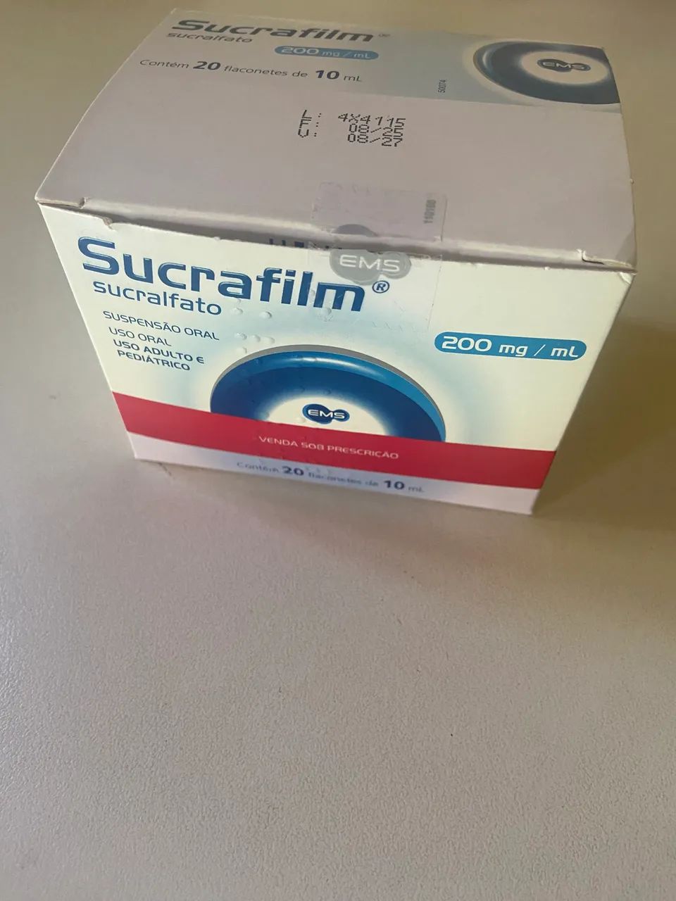 Sucrafilm sucralfato