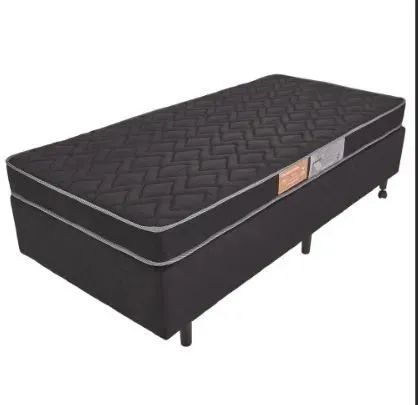  Cama Box Solteiro Com Colchão