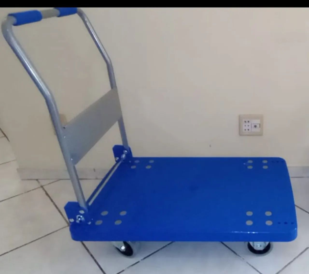 Carrinho Plataforma, Alça Dobrável (150 e 300 kg), Carrinho de carga 