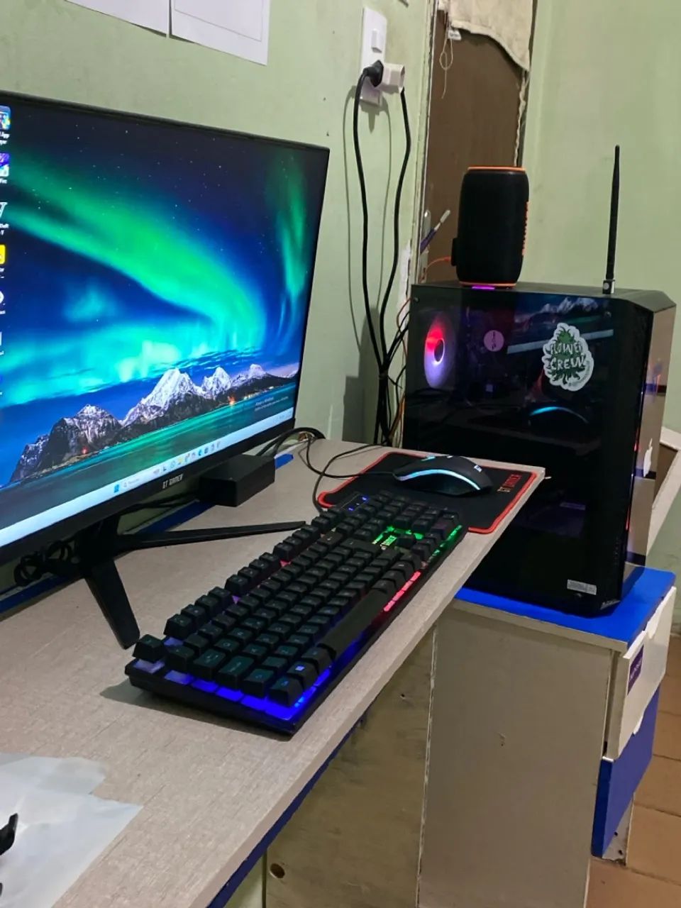 PC Gamer GT Completo com RGB e Gabinete Vidro Temperado - Foto 4