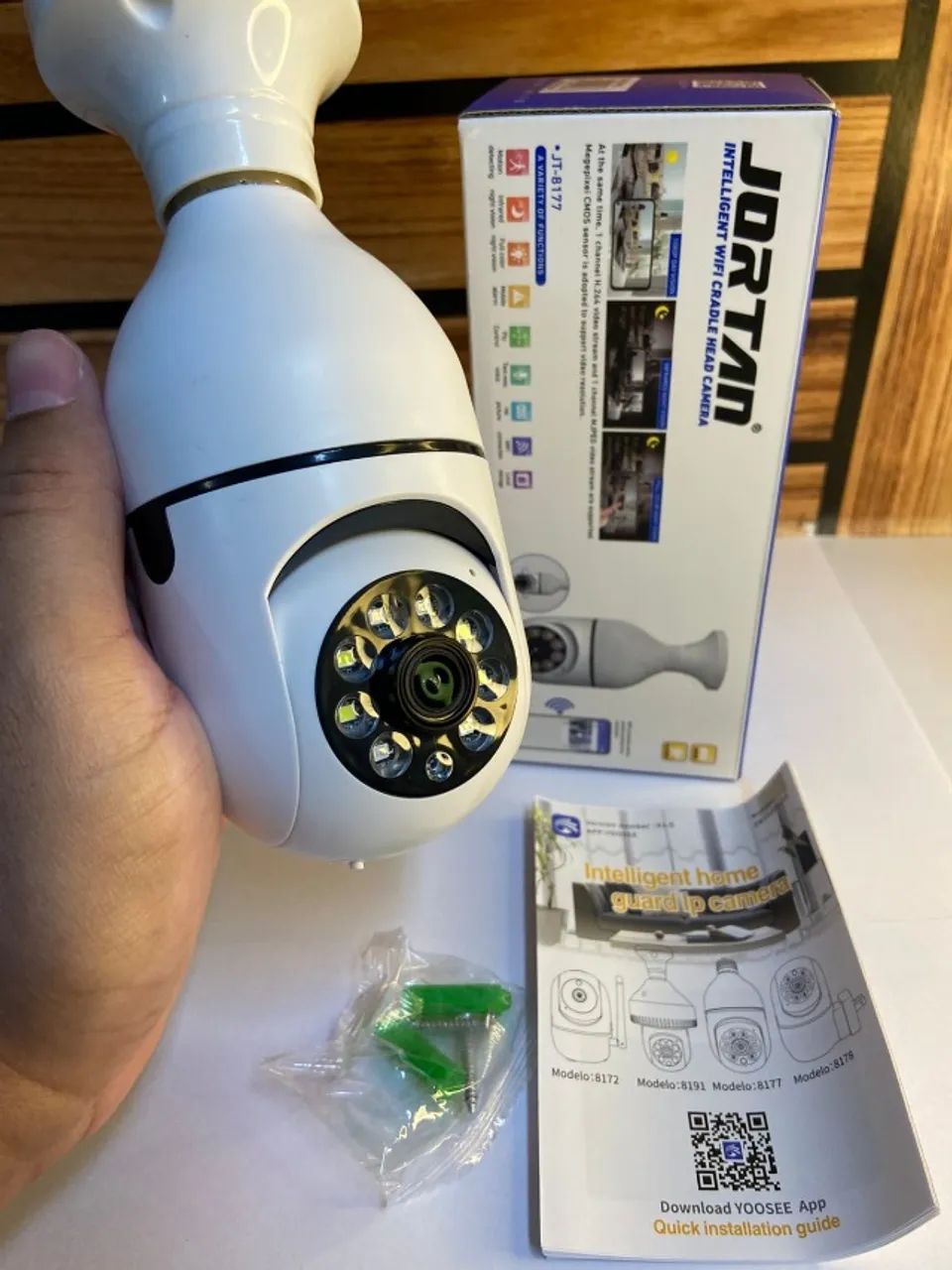 CAMERA LAMPADA WIFI