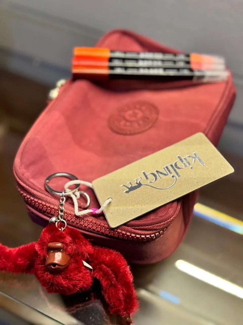 Estojo/Necessaire Kipling Original - Vários Modelos e Cores! - Foto 4