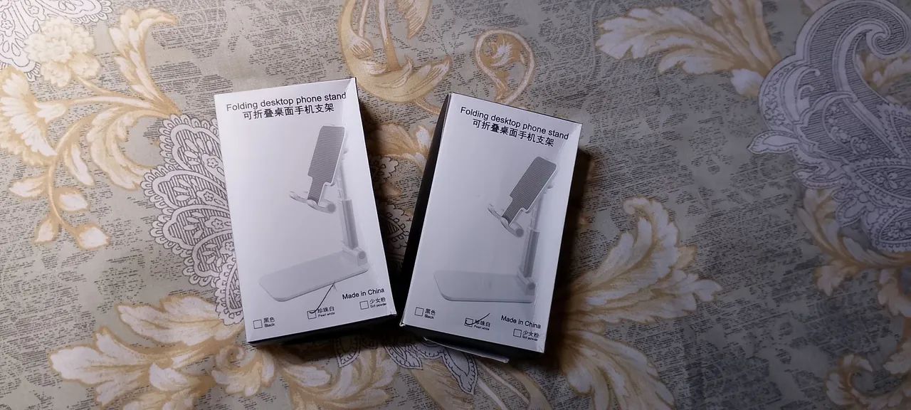 Suporte de Mesa para Celular Dobrável  - Foto 2