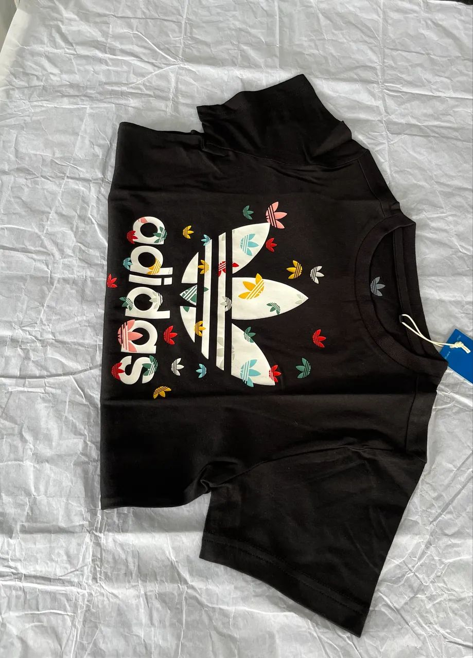 Camiseta Adidas Infantil - Original - 11/12 anos 