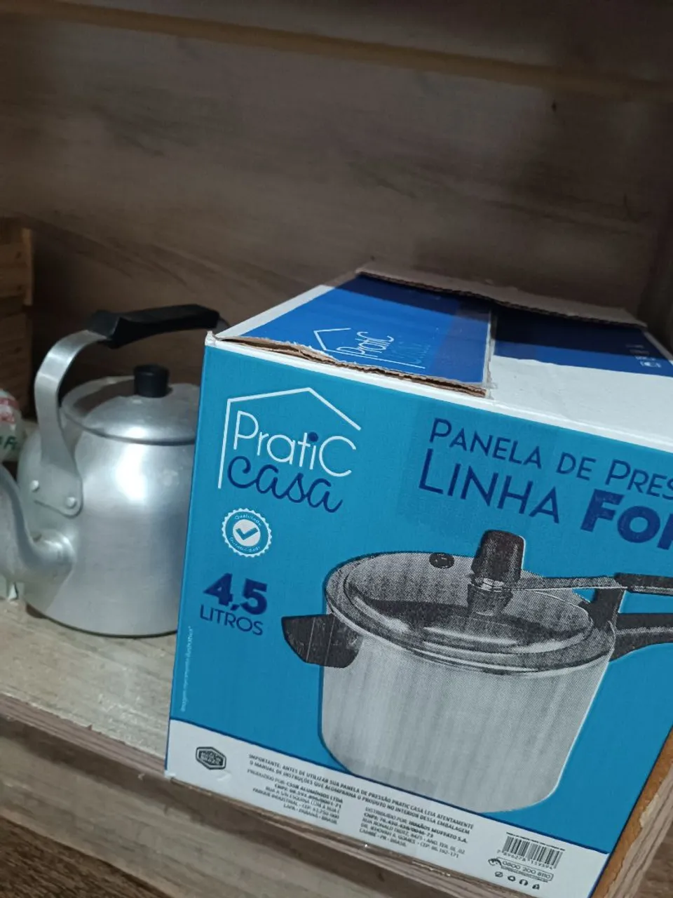 Panela de Pressão 4,5 Litros Pratic Casa