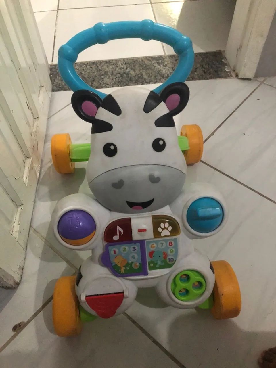 Andador Bebê Zebra Fisher-Price