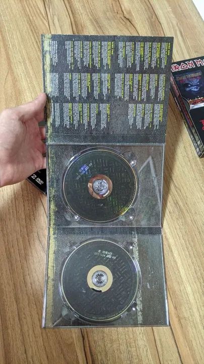 Dvd do Iron Maiden em perfeito estado - Foto 4