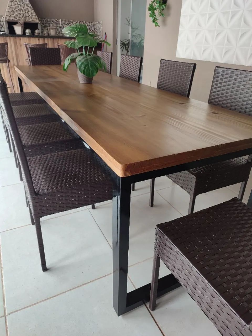 Mesa de Jantar Industrial  - Foto 2