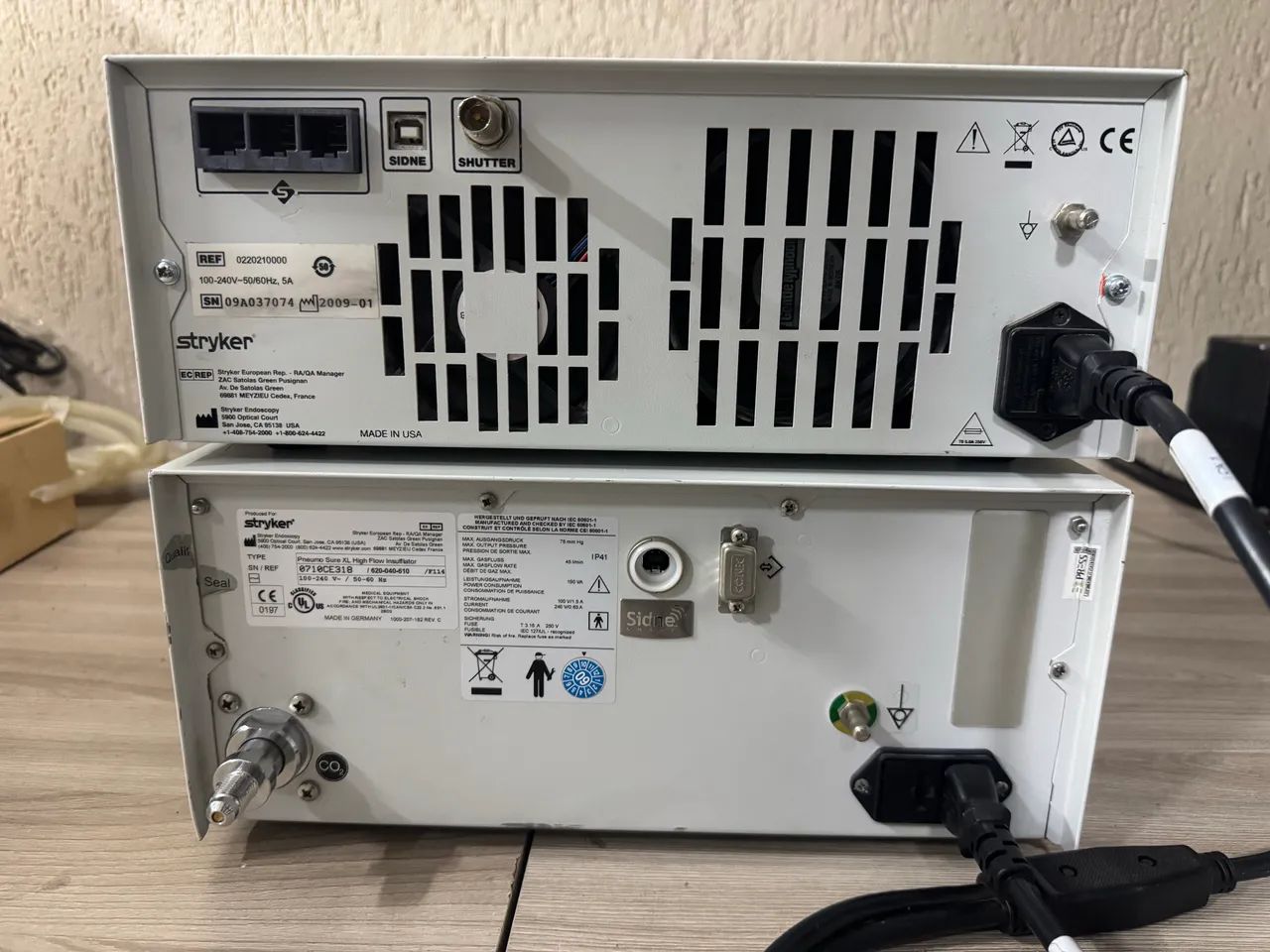 Insuflador e fonte de Luz Stryker  - Foto 3