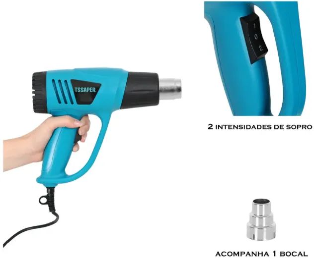 Soprador Térmico Tssaper 2000w
