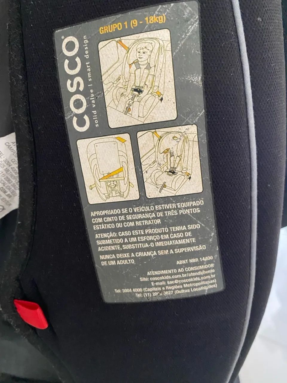 Cadeira para carro infantil - COSCO  - Foto 2