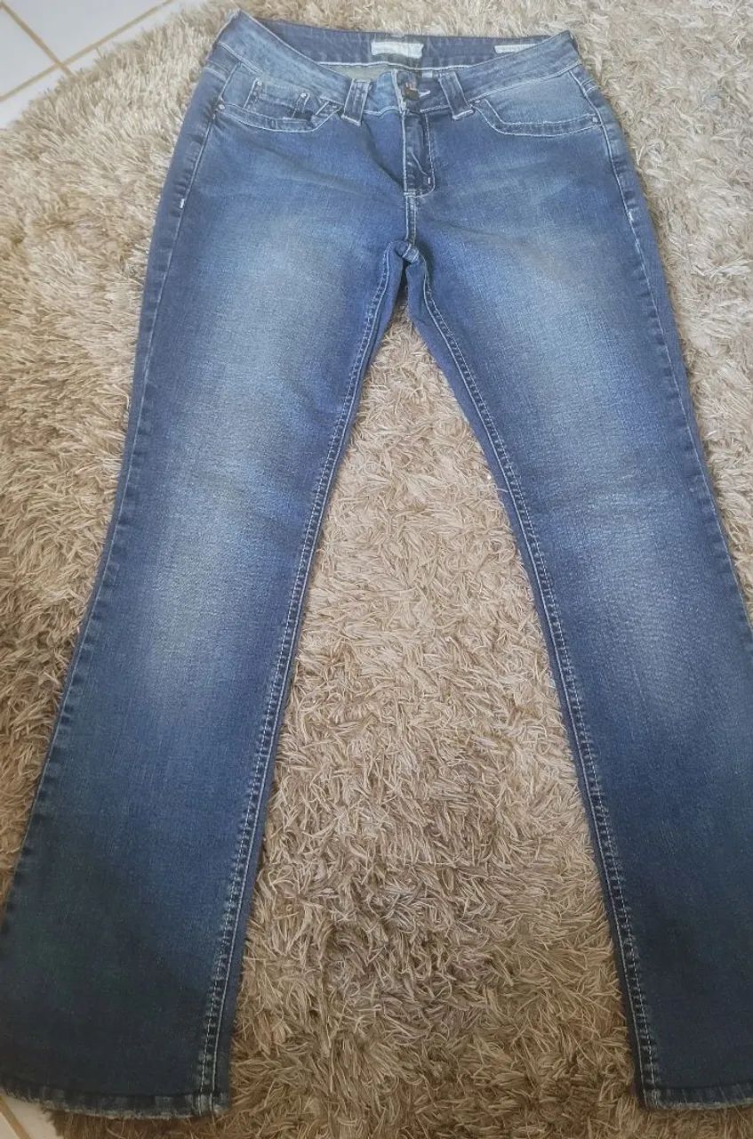 Calça Jeans Azul Feminina - Foto 3
