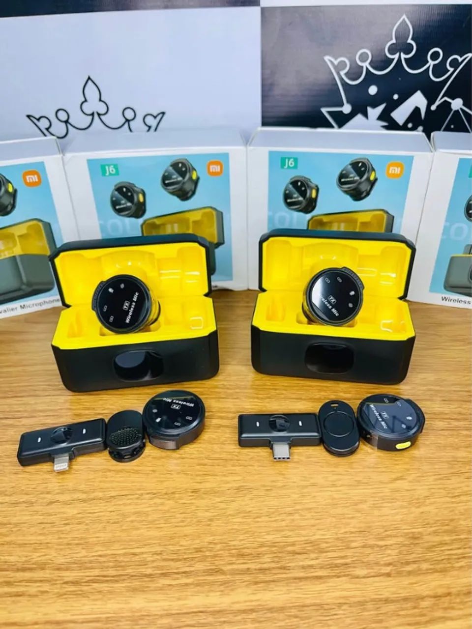 ? Xiaomi Microfone de Lapela J6 Sem Fio - Sua Gravação Profissional ao Alcance das Mãos!  - Foto 6